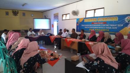 UPAYA PENURUNAN ANGKA STUNTING MELALUI REMBUG STUNTING DESA